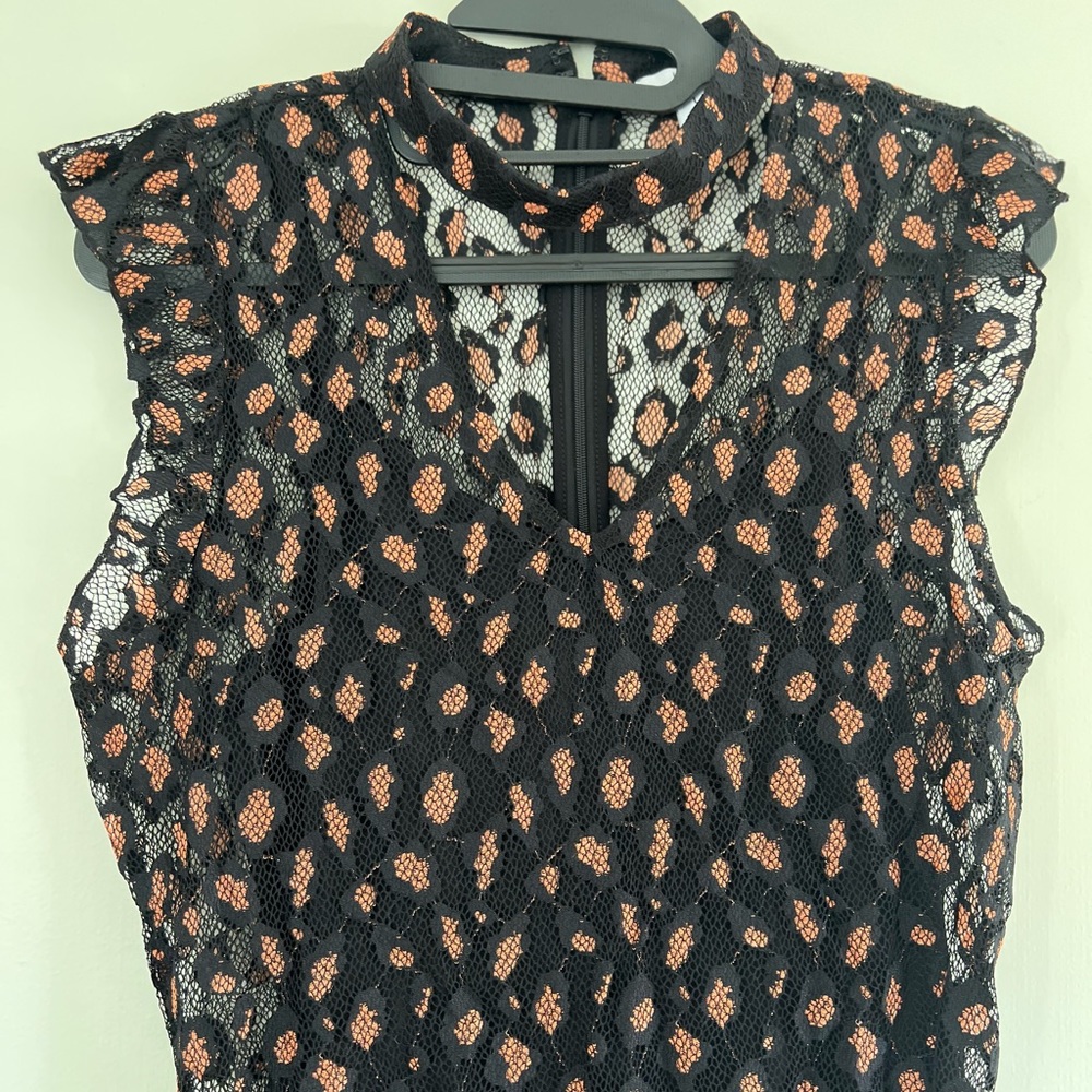 Leopard print dress